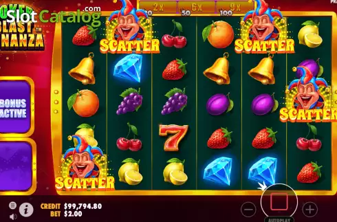 Οθόνη5. Joker Blast Bonanza Κουλοχέρης
