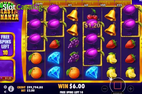 Οθόνη8. Joker Blast Bonanza Κουλοχέρης