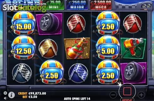 Οθόνη5. Racing Joker Κουλοχέρης