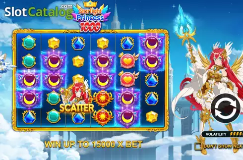 Οθόνη2. Starlight Princess 1000 Κουλοχέρης