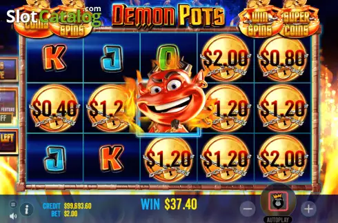 Οθόνη6. Demon Pots Κουλοχέρης