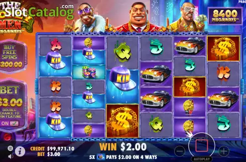 Οθόνη6. The Money Men Megaways Κουλοχέρης