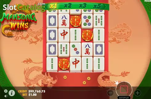 Οθόνη7. Mahjong Wins (Pragmatic Play) Κουλοχέρης