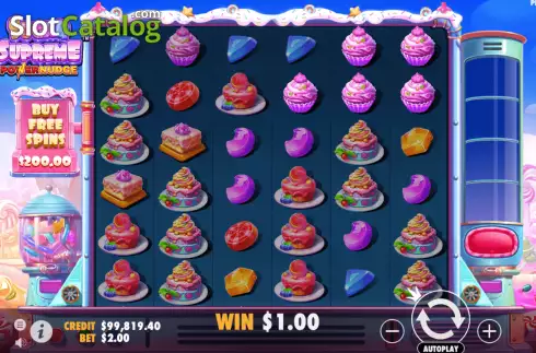 Οθόνη3. Sugar Supreme Powernudge Κουλοχέρης