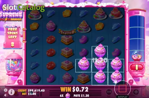 Οθόνη6. Sugar Supreme Powernudge Κουλοχέρης