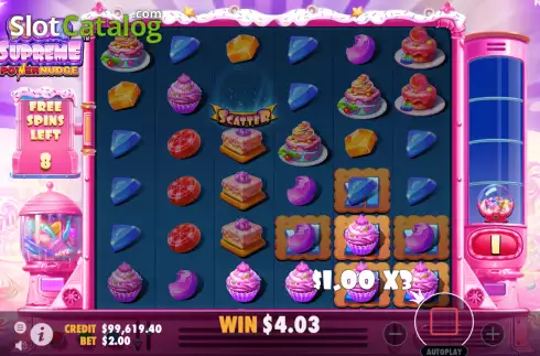 Οθόνη7. Sugar Supreme Powernudge Κουλοχέρης