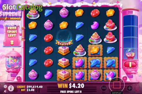 Οθόνη8. Sugar Supreme Powernudge Κουλοχέρης