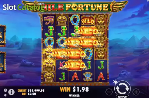 Οθόνη3. Nile Fortunes Κουλοχέρης 