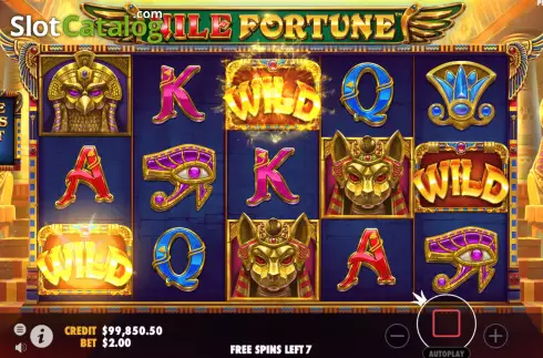 Οθόνη5. Nile Fortunes Κουλοχέρης 