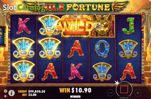Οθόνη7. Nile Fortunes Κουλοχέρης 