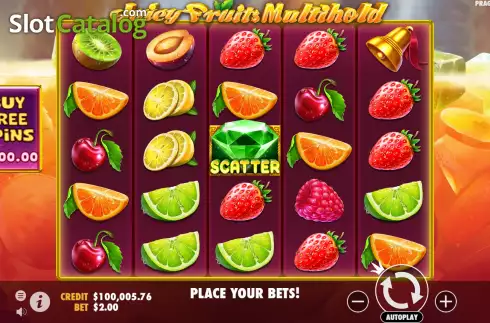 Οθόνη2. Juicy Fruits Multihold Κουλοχέρης