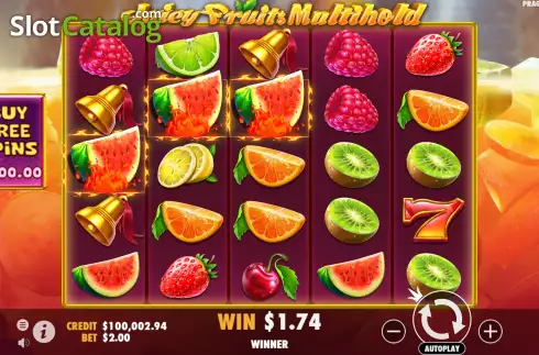 Οθόνη4. Juicy Fruits Multihold Κουλοχέρης