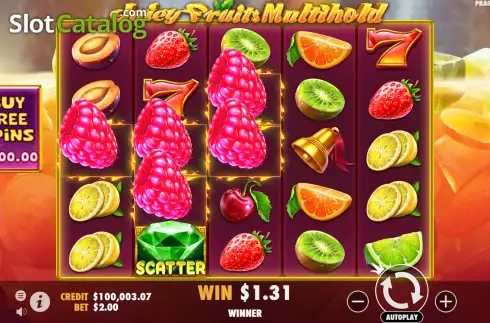 Οθόνη5. Juicy Fruits Multihold Κουλοχέρης