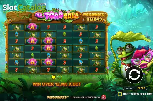Οθόνη2. Mr Toad Gold Megaways Κουλοχέρης