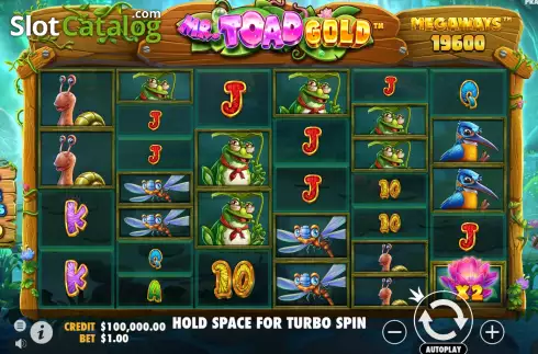 Οθόνη3. Mr Toad Gold Megaways Κουλοχέρης