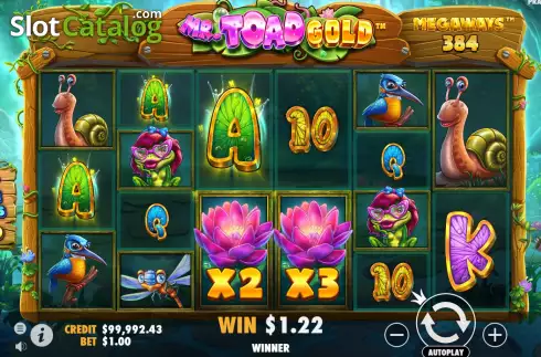 Οθόνη4. Mr Toad Gold Megaways Κουλοχέρης