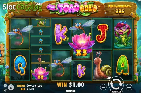 Οθόνη5. Mr Toad Gold Megaways Κουλοχέρης