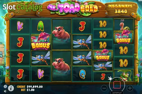 Οθόνη7. Mr Toad Gold Megaways Κουλοχέρης