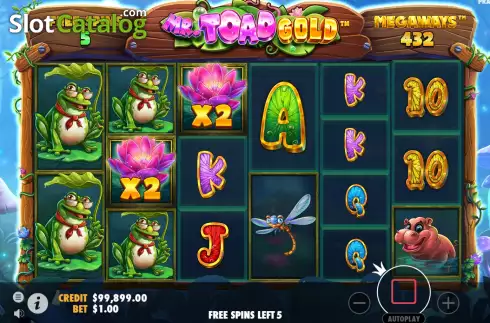 Οθόνη9. Mr Toad Gold Megaways Κουλοχέρης