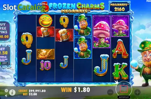 Οθόνη3. 5 Frozen Charms Megaways Κουλοχέρης