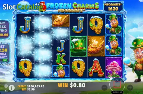Οθόνη5. 5 Frozen Charms Megaways Κουλοχέρης