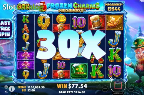 Οθόνη8. 5 Frozen Charms Megaways Κουλοχέρης