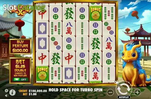 Οθόνη2. Mahjong X Κουλοχέρης
