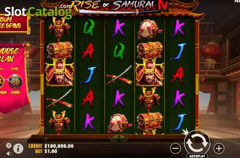 Οθόνη3. Rise of Samurai IV Κουλοχέρης