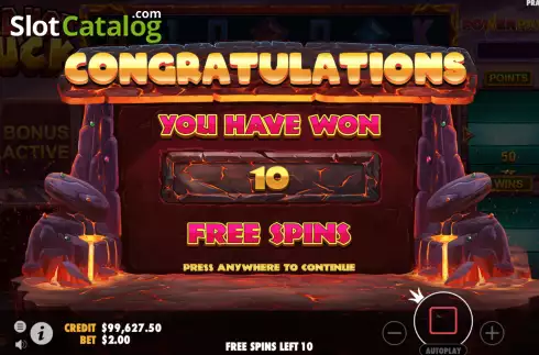 Οθόνη4. Red Hot Luck Κουλοχέρης