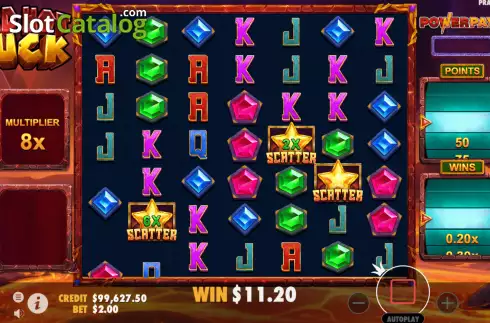 Οθόνη6. Red Hot Luck Κουλοχέρης