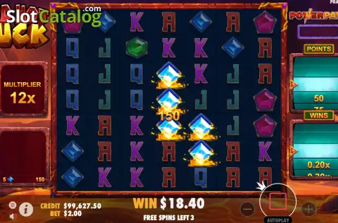 Οθόνη7. Red Hot Luck Κουλοχέρης