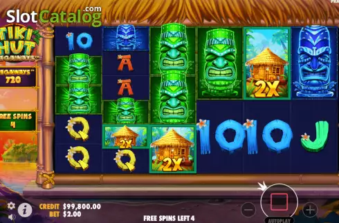 Οθόνη5. Tiki Hut Megaways Κουλοχέρης