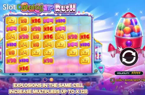 Οθόνη2. Sugar Rush 1000 Κουλοχέρης