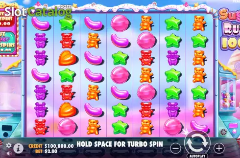 Οθόνη3. Sugar Rush 1000 Κουλοχέρης