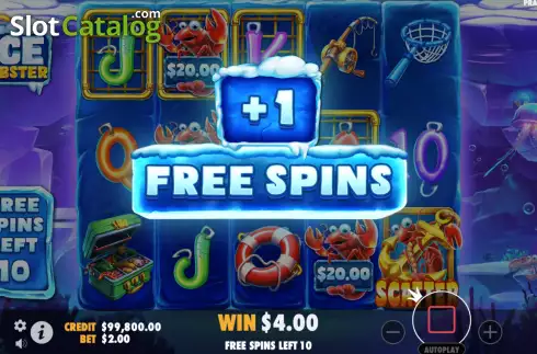 Οθόνη6. Ice Lobster Κουλοχέρης 