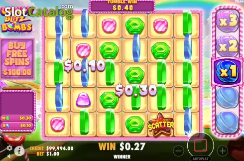 Οθόνη3. Candy Blitz Bombs Κουλοχέρης