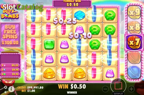 Οθόνη4. Candy Blitz Bombs Κουλοχέρης