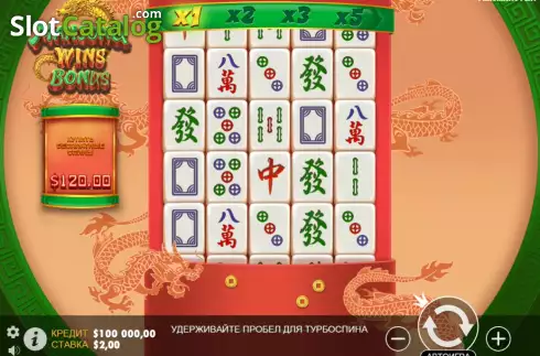 Οθόνη2. Mahjong Wins Bonus Κουλοχέρης