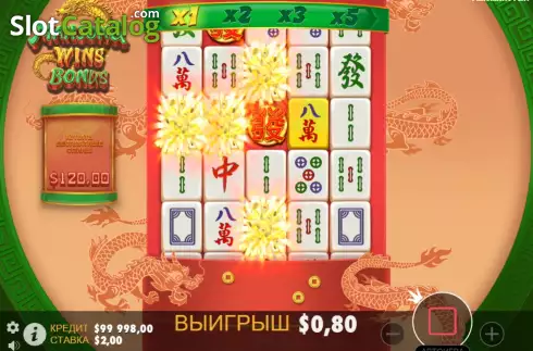 Οθόνη3. Mahjong Wins Bonus Κουλοχέρης