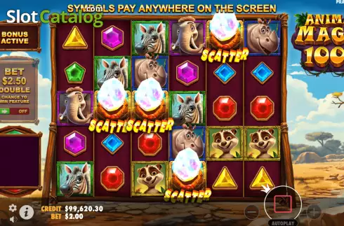 Οθόνη3. Animal Magic 1000 Κουλοχέρης