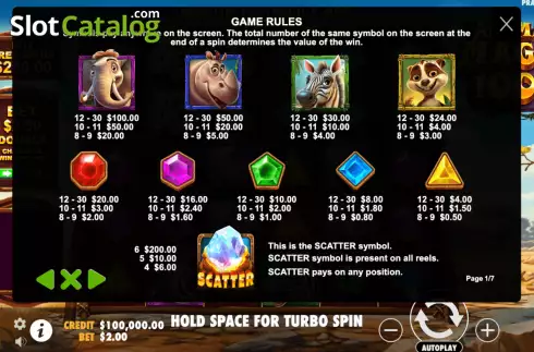 Οθόνη7. Animal Magic 1000 Κουλοχέρης