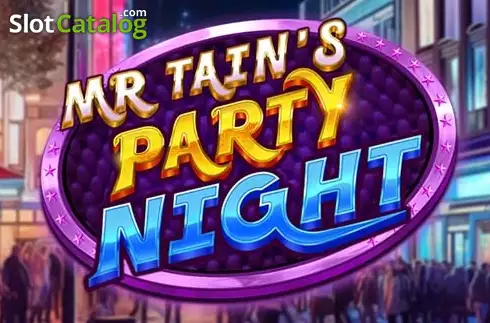 Mr Tain's Party Night Λογότυπο Mr Tain's Party Night Λογότυπο