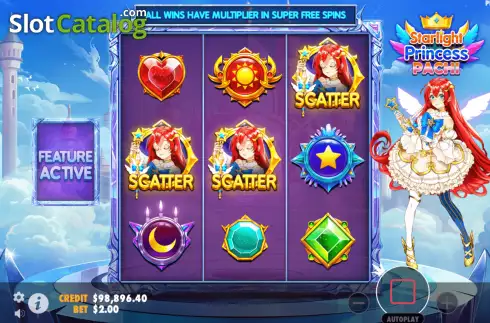 Οθόνη3. Starlight Princess Pachi Κουλοχέρης