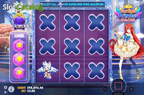 Οθόνη4. Starlight Princess Pachi Κουλοχέρης