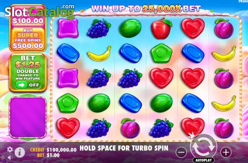 Οθόνη2. Sweet Bonanza 1000 Κουλοχέρης