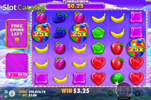 Οθόνη8. Sweet Bonanza 1000 Κουλοχέρης