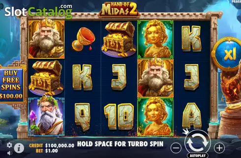 Οθόνη2. Hand of Midas 2 Κουλοχέρης