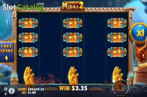 Οθόνη7. Hand of Midas 2 Κουλοχέρης