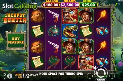 Οθόνη2. Jackpot Hunter Κουλοχέρης