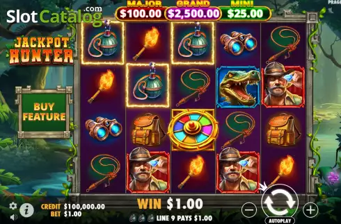 Οθόνη3. Jackpot Hunter Κουλοχέρης